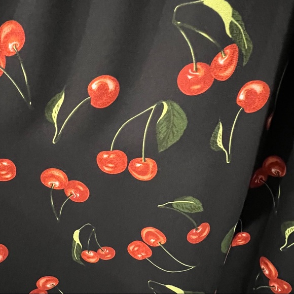 Aritzia | Sunday Best Cherry Skater Dress - Picture 3 of 5